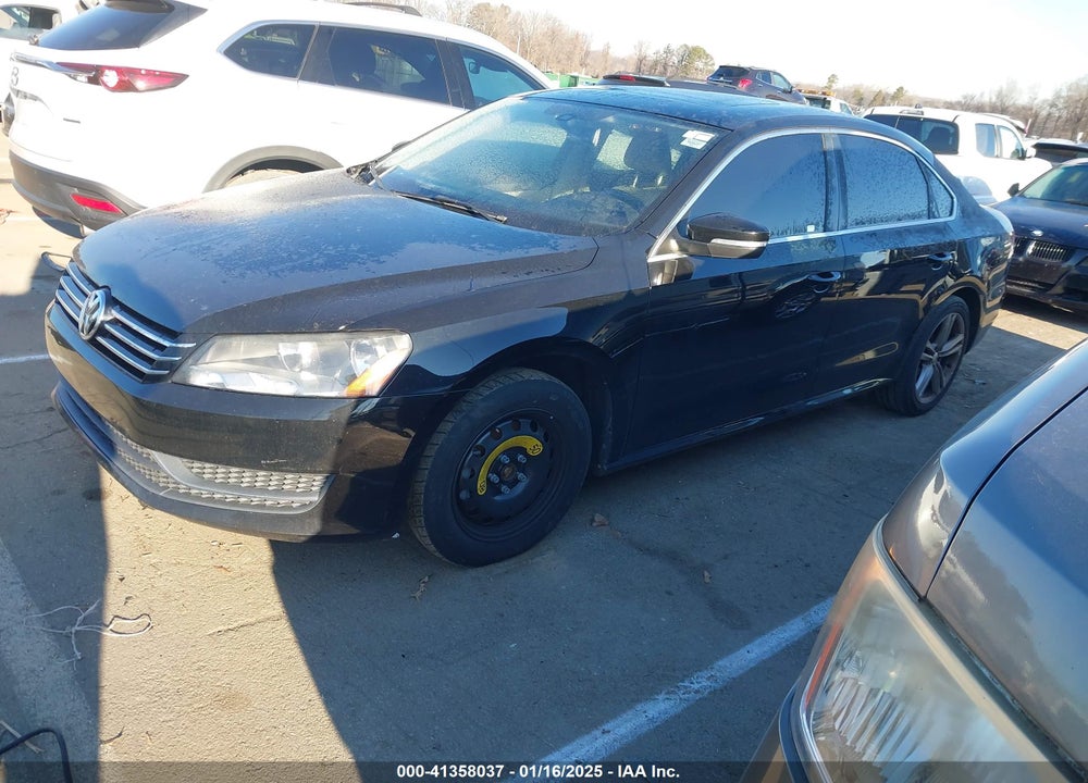 2014 VOLKSWAGEN PASSAT 1.8T SE VIN: 1VWBS7A34EC093788