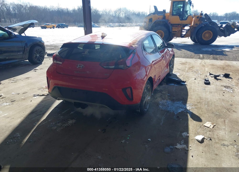 2019 HYUNDAI VELOSTER VIN: KMHTG6AF6KU005242
