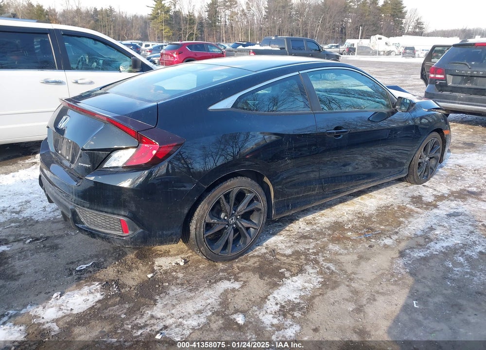 2020 HONDA CIVIC VIN: 2HGFC4B88LH304349