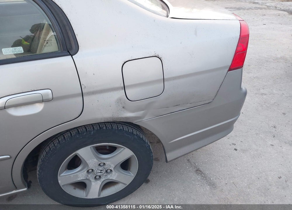 2005 HONDA CIVIC EX VIN: 2HGES26765H586868