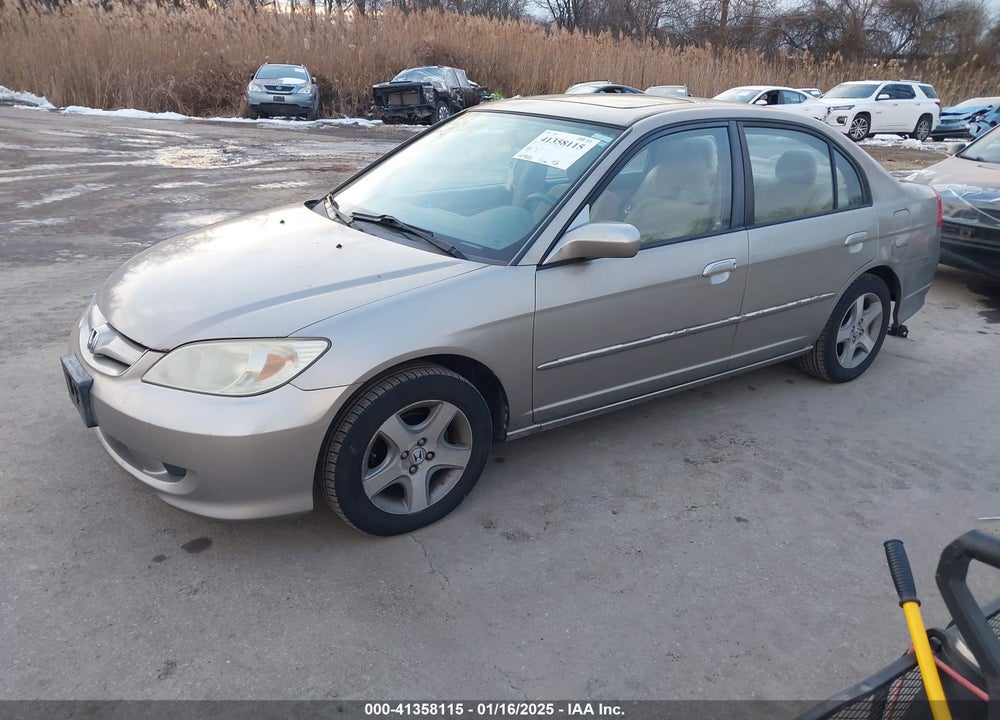 2005 HONDA CIVIC EX VIN: 2HGES26765H586868