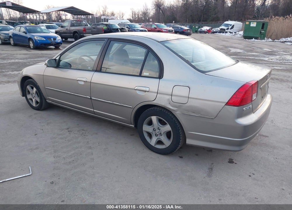 2005 HONDA CIVIC EX VIN: 2HGES26765H586868
