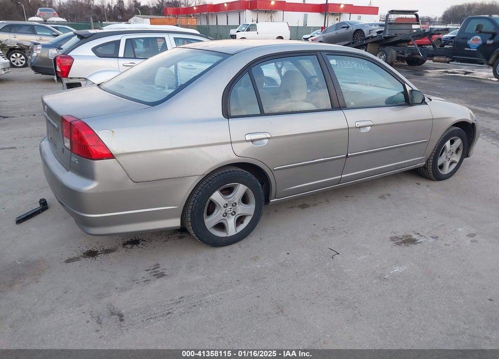 2005 HONDA CIVIC EX VIN: 2HGES26765H586868