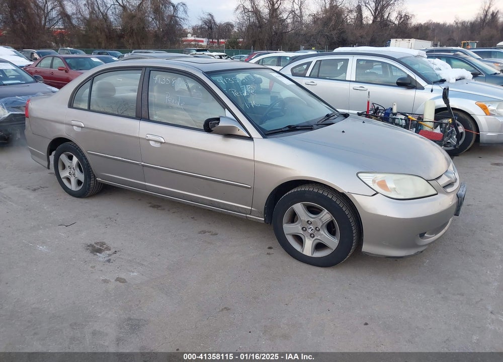 2005 HONDA CIVIC EX VIN: 2HGES26765H586868