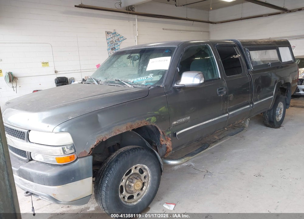 2002 CHEVROLET SILVERADO 2500HD LS VIN: 1GCHK29UX2E221979