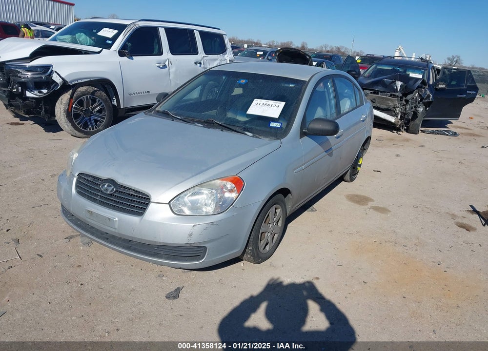 2010 HYUNDAI ACCENT VIN: KMHCN4AC7AU493115