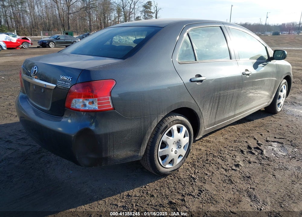 2010 TOYOTA YARIS VIN: JTDBT4K34A1386383