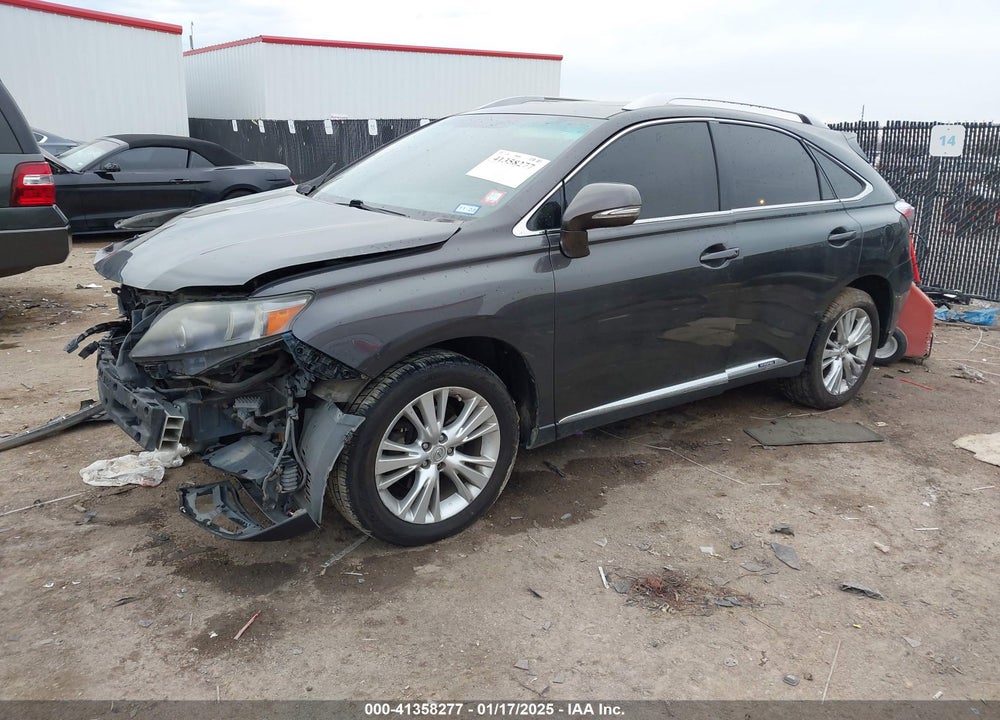 2010 LEXUS RX 450H VIN: JTJBC1BA4A2400304