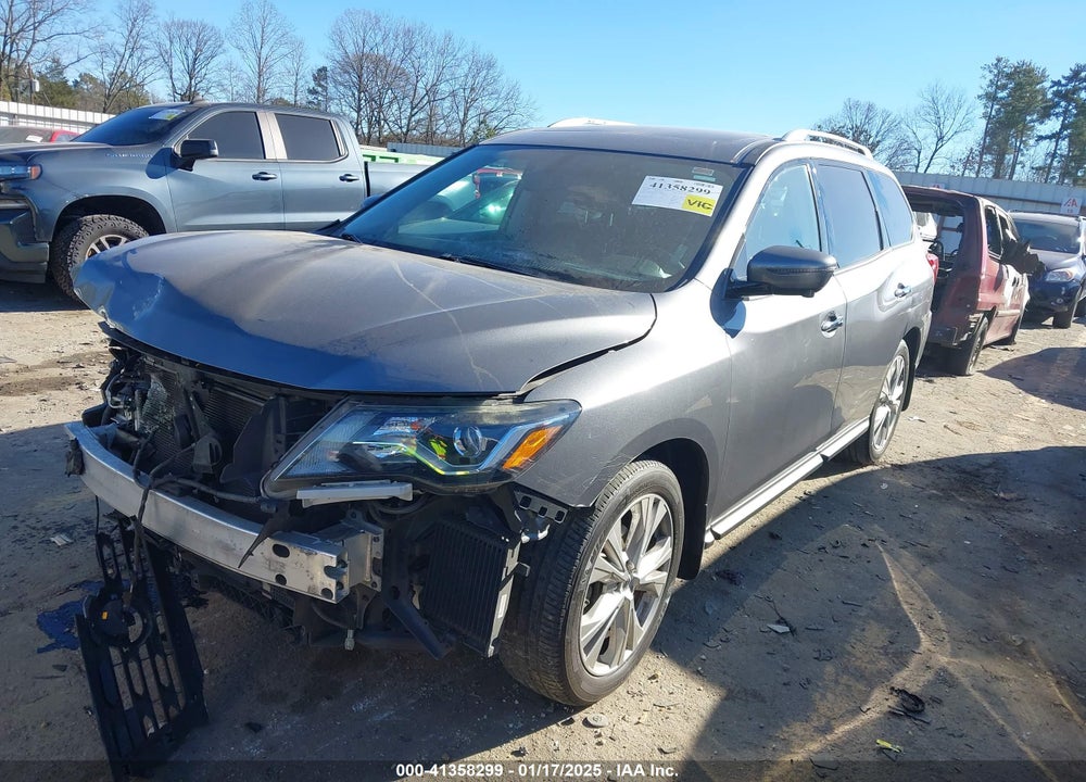 2019 NISSAN PATHFINDER SL VIN: 5N1DR2MN5KC580884
