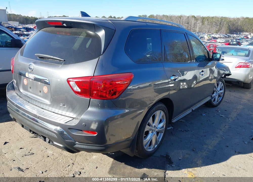 2019 NISSAN PATHFINDER SL VIN: 5N1DR2MN5KC580884