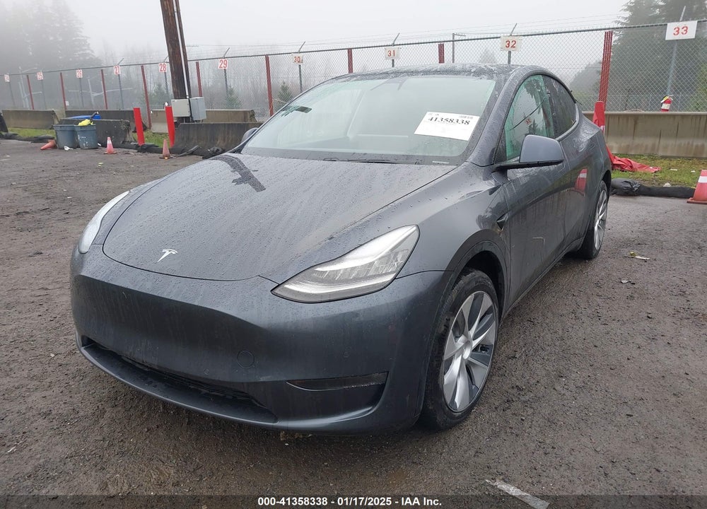 2020 TESLA MODEL Y LONG RANGE DUAL MOTOR ALL-WHEEL DRIVE VIN: 5YJYGDEE6LF017885