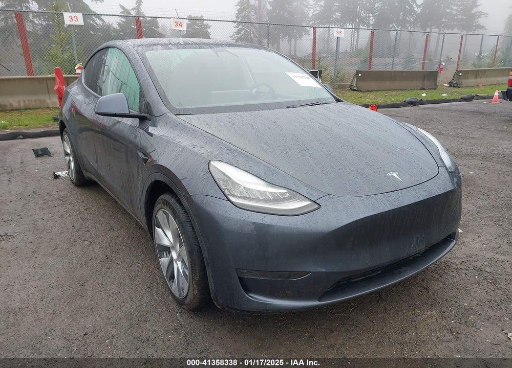 2020 TESLA MODEL Y LONG RANGE DUAL MOTOR ALL-WHEEL DRIVE VIN: 5YJYGDEE6LF017885
