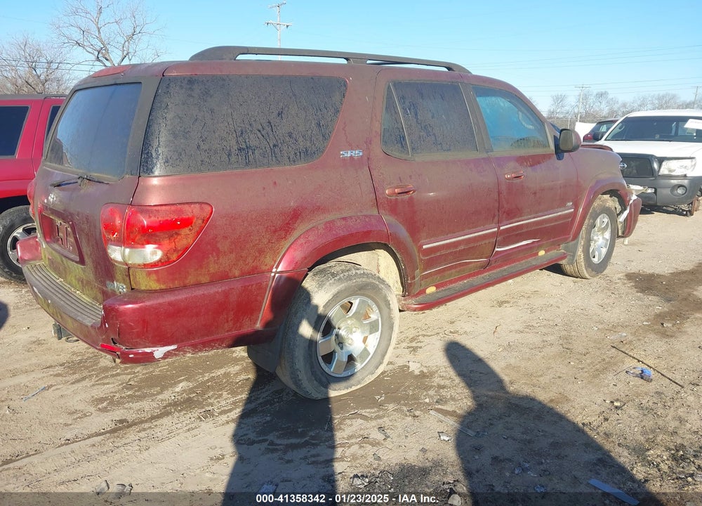 2007 TOYOTA SEQUOIA SR5 V8 VIN: 5TDZT34A17S288640