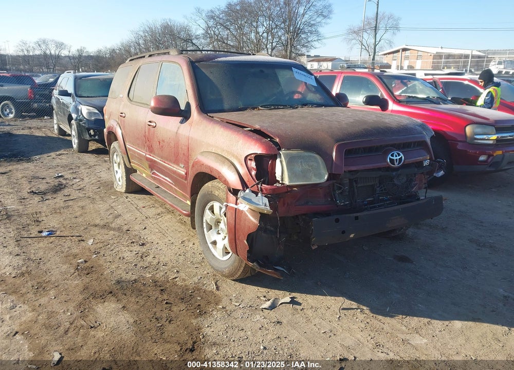 2007 TOYOTA SEQUOIA SR5 V8 VIN: 5TDZT34A17S288640