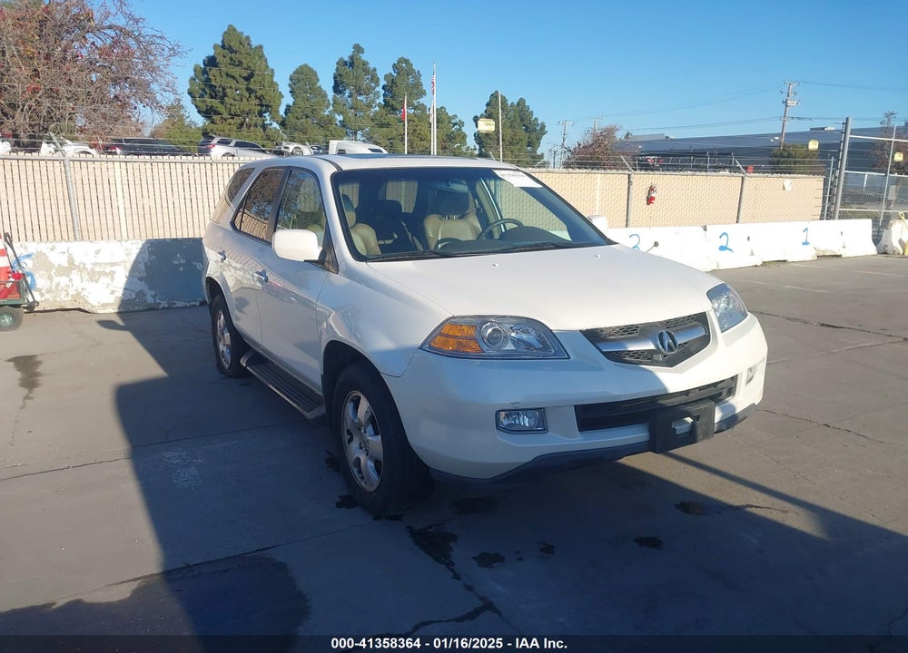 2004 ACURA MDX VIN: 2HNYD18204H522027