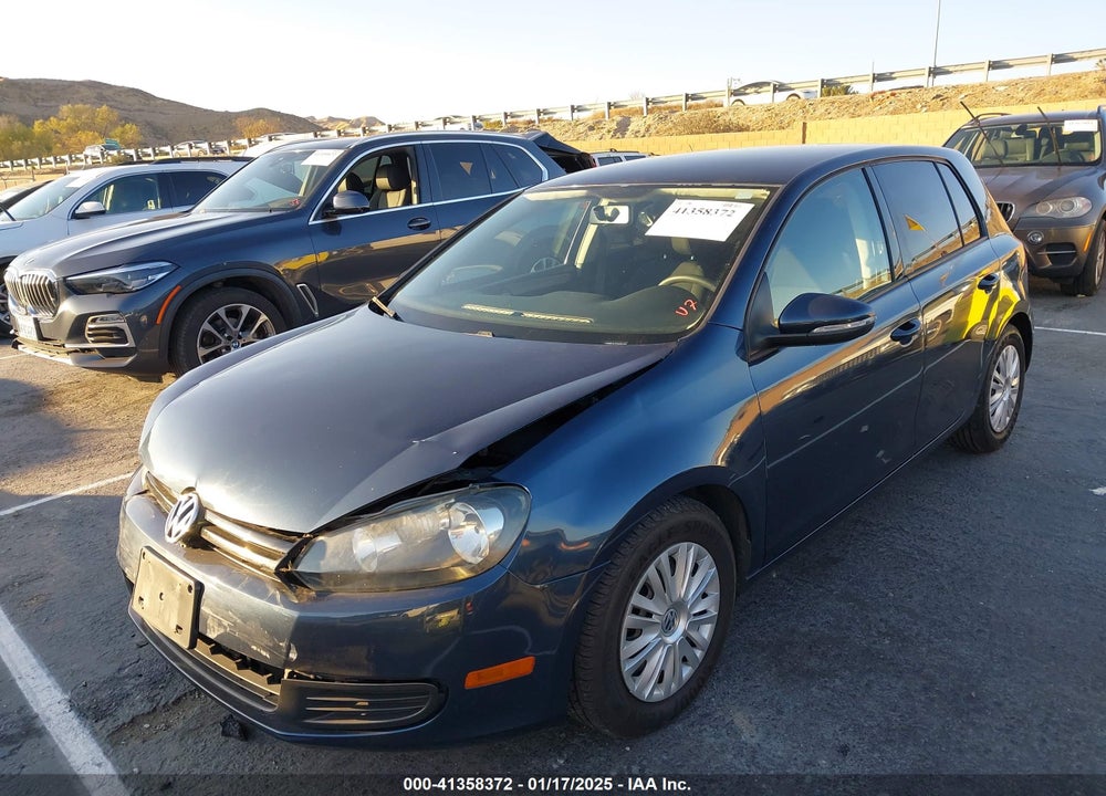 2013 VOLKSWAGEN GOLF 2.5L 4-DOOR VIN: WVWDB7AJ9DW092286