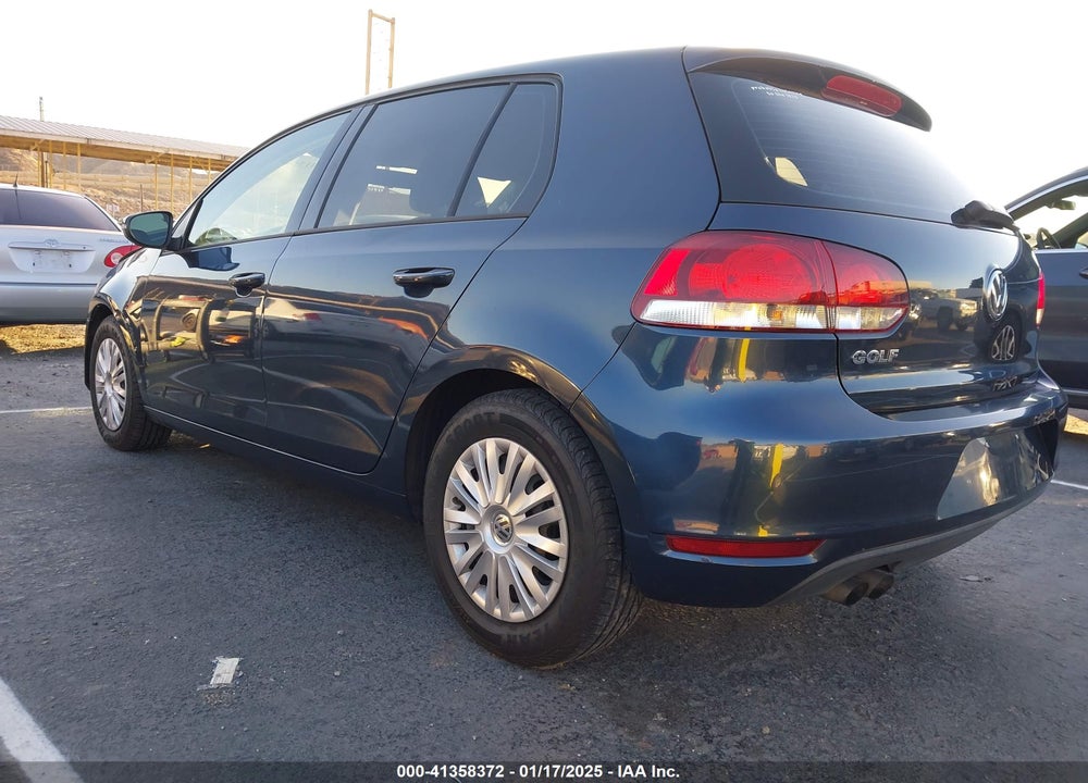2013 VOLKSWAGEN GOLF 2.5L 4-DOOR VIN: WVWDB7AJ9DW092286
