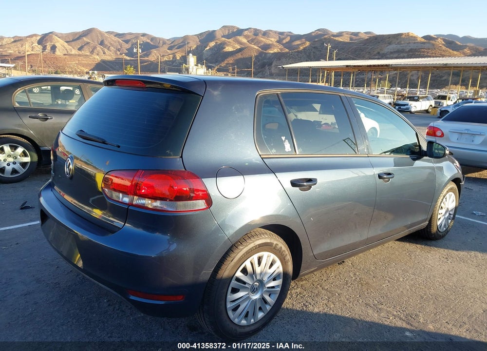2013 VOLKSWAGEN GOLF 2.5L 4-DOOR VIN: WVWDB7AJ9DW092286