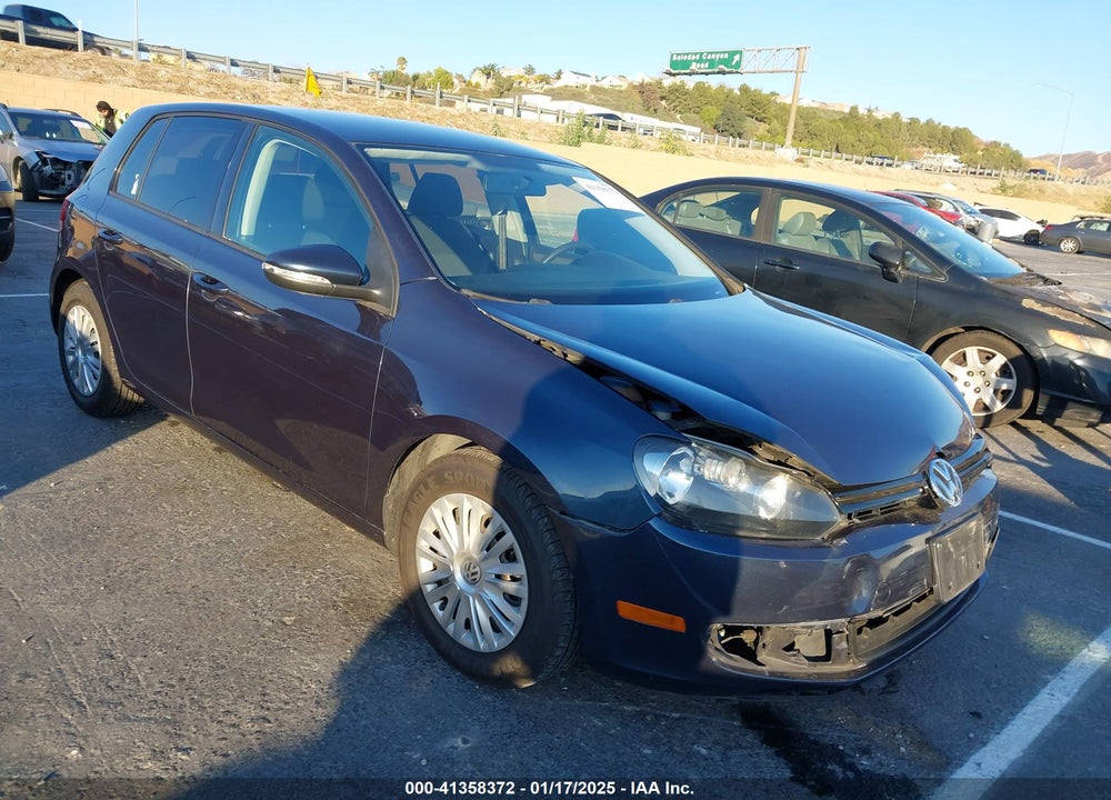 2013 VOLKSWAGEN GOLF 2.5L 4-DOOR VIN: WVWDB7AJ9DW092286