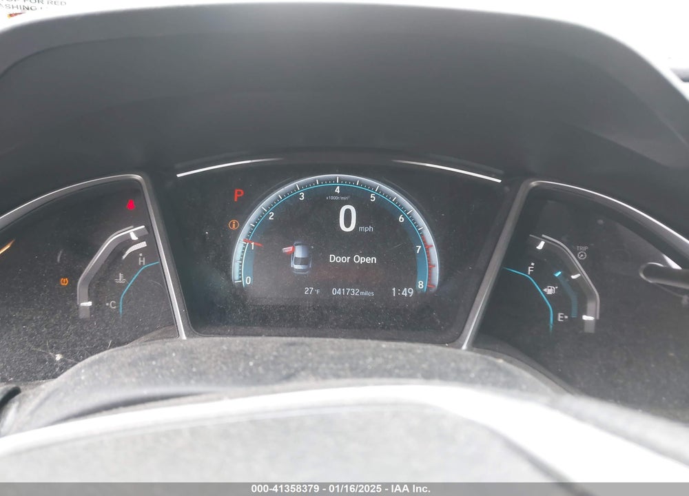 2018 HONDA CIVIC EX VIN: 2HGFC2F77JH580802