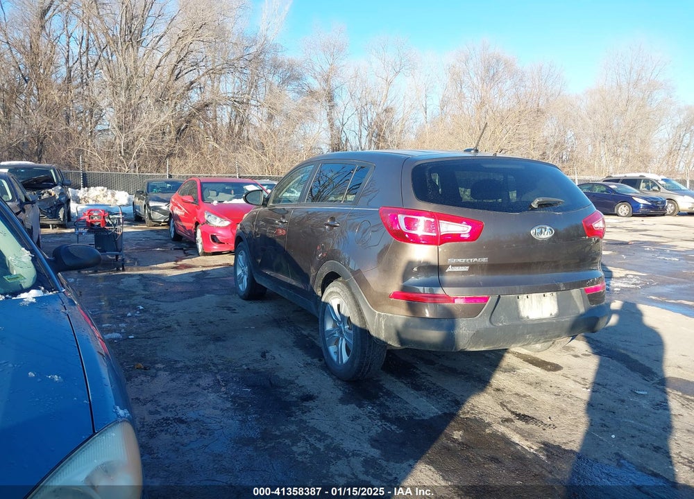 2012 KIA SPORTAGE LX VIN: KNDPBCA23C7330267