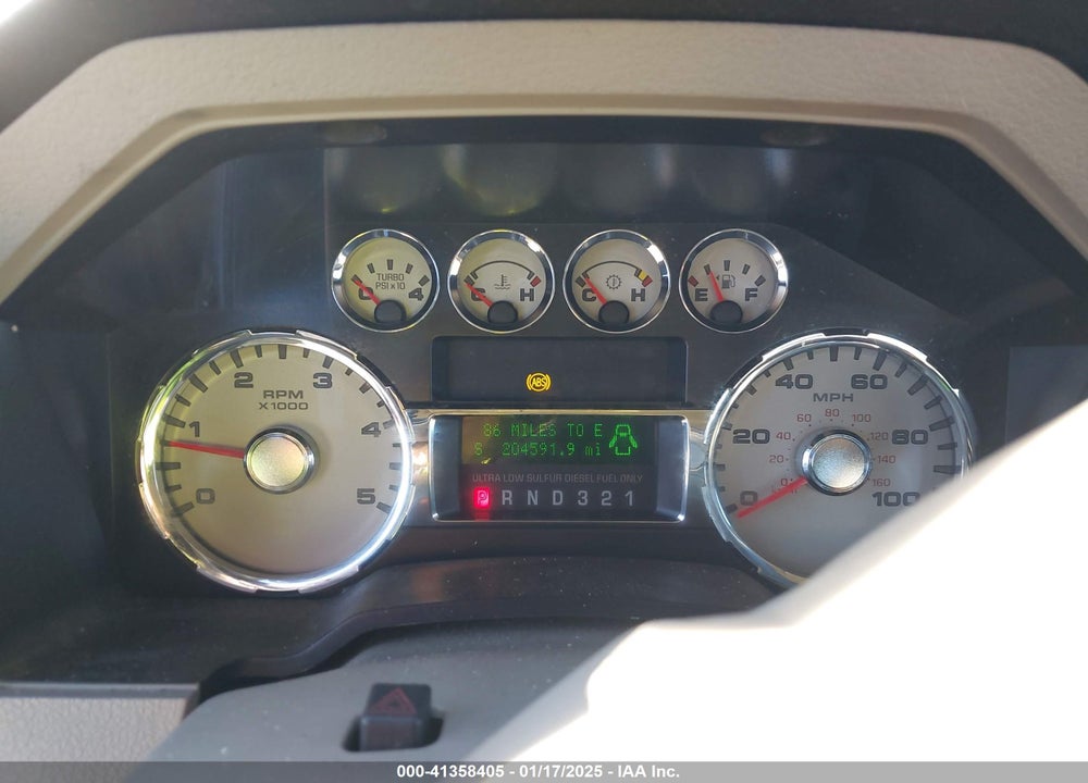 2008 FORD F-350 LARIAT VIN: 1FTWW33R18EC20475