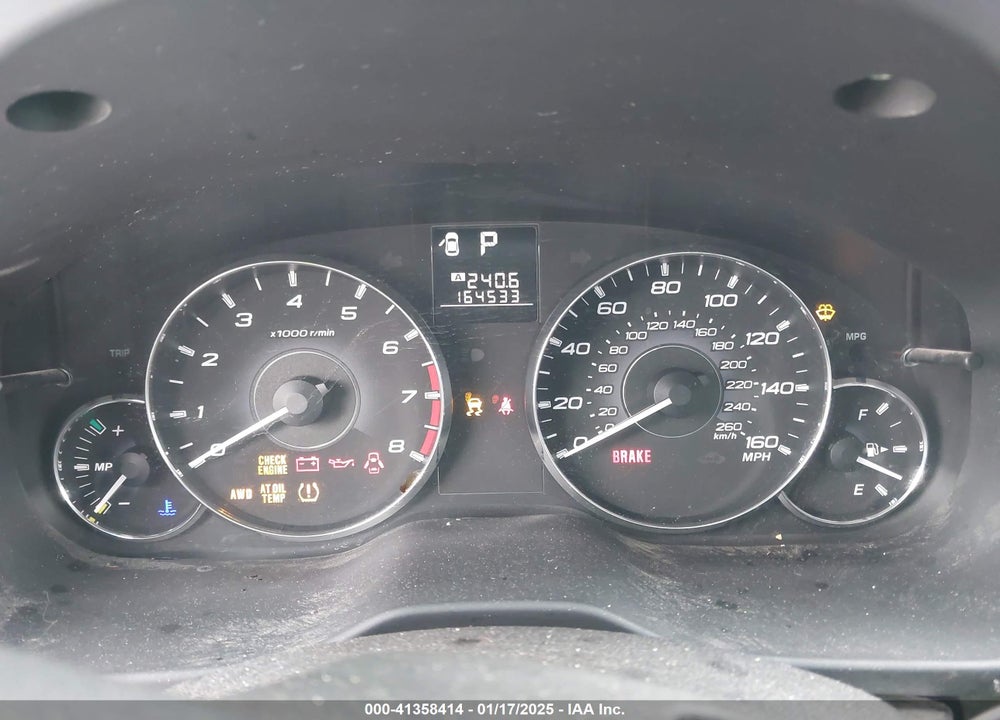 2011 SUBARU OUTBACK 3.6R LIMITED VIN: 4S4BRDJC8B2424463