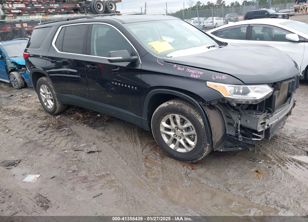 2021 CHEVROLET TRAVERSE FWD LT CLOTH VIN: 1GNERGKW5MJ208565