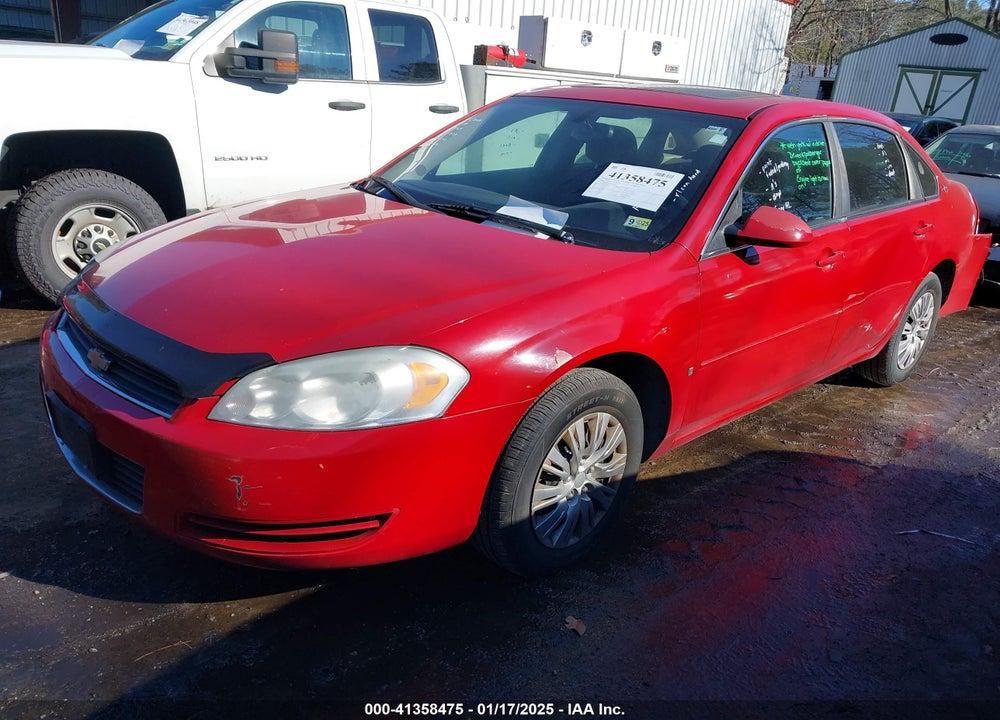 2008 CHEVROLET IMPALA VIN: 2G1WB58K281218957