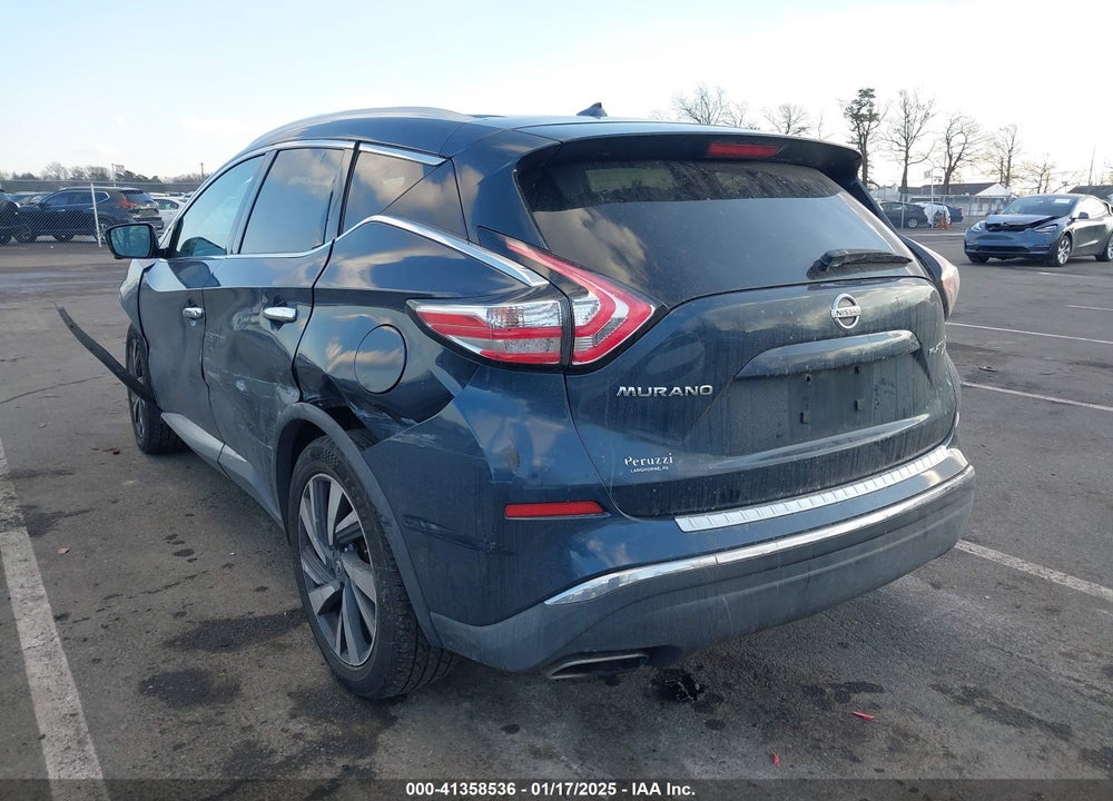 2016 NISSAN MURANO VIN: 5N1AZ2MH3GN135844