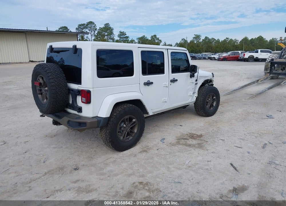 2017 JEEP WRANGLER UNLIMITED 75TH ANNIVERSARY EDITION 4X4 VIN: 1C4BJWEG1HL536738
