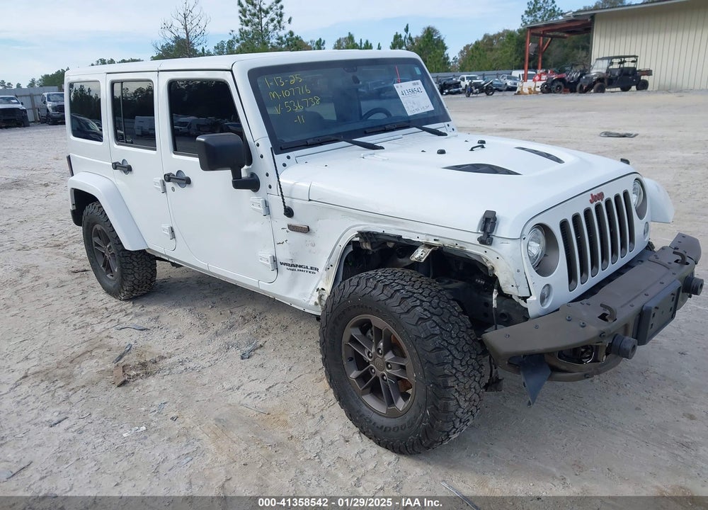 2017 JEEP WRANGLER UNLIMITED 75TH ANNIVERSARY EDITION 4X4 VIN: 1C4BJWEG1HL536738