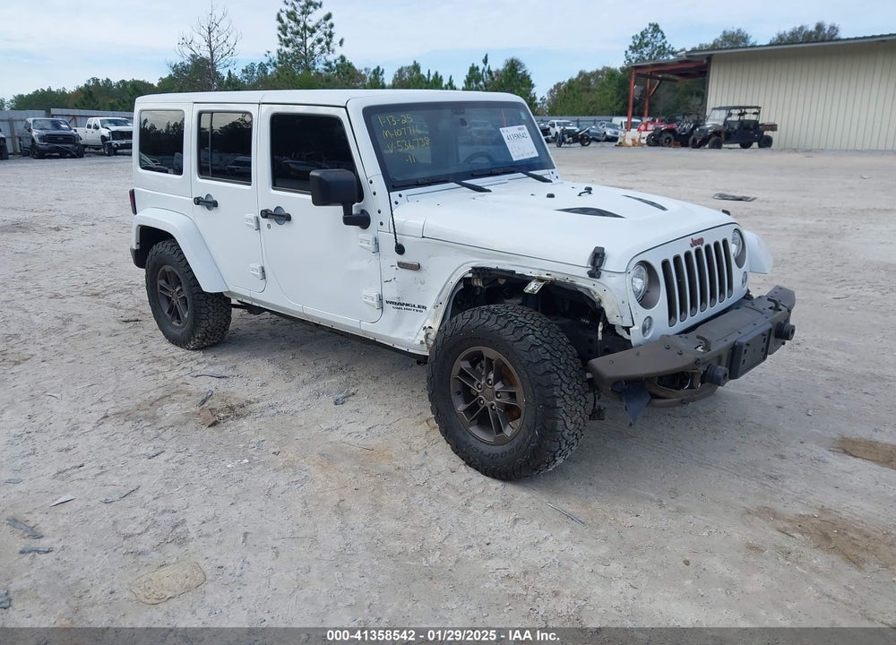 2017 JEEP WRANGLER UNLIMITED 75TH ANNIVERSARY EDITION 4X4 VIN: 1C4BJWEG1HL536738