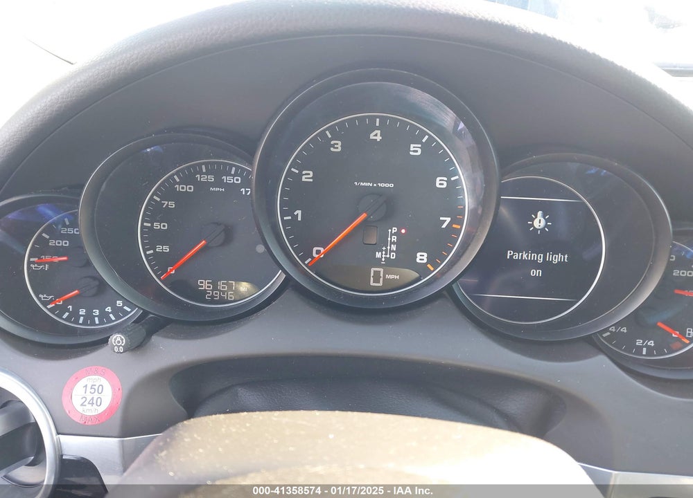 2016 PORSCHE CAYENNE VIN: WP1AA2A21GLA05440