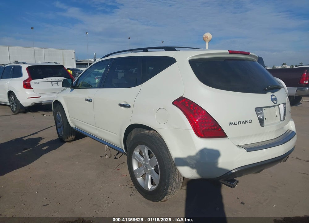 2007 NISSAN MURANO SL VIN: JN8AZ08T37W511304