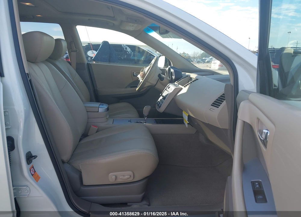 2007 NISSAN MURANO SL VIN: JN8AZ08T37W511304