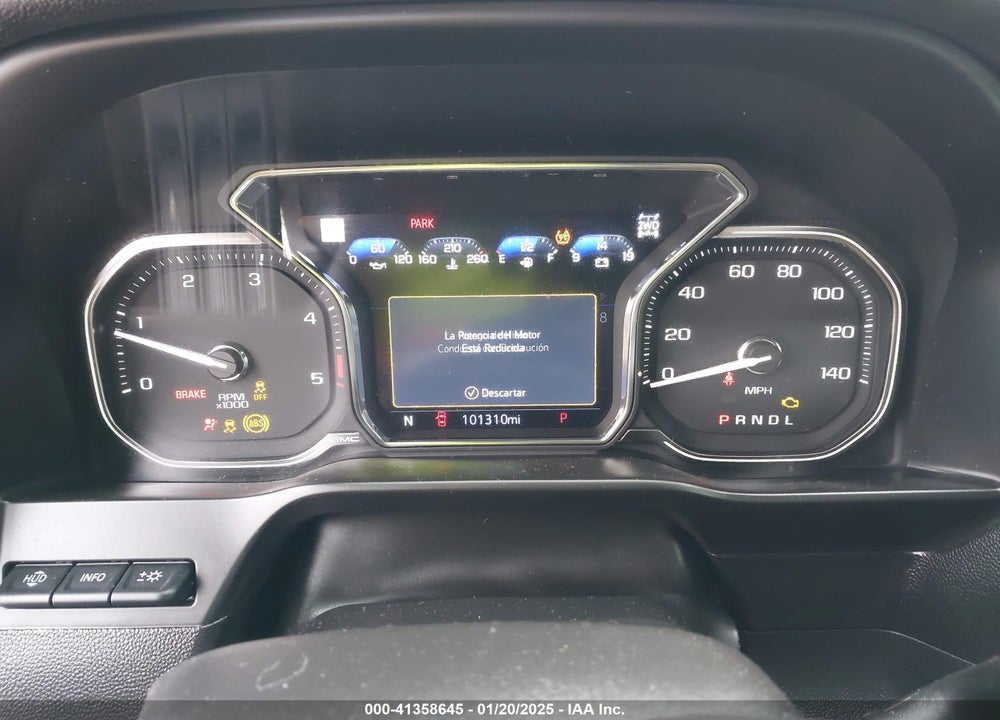 2022 GMC SIERRA 2500HD 4WD  STANDARD BED DENALI VIN: 1GT49REYXNF156948
