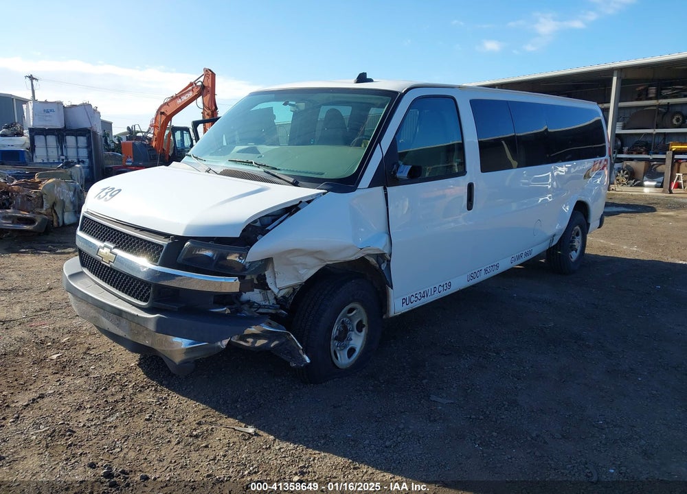 2016 CHEVROLET EXPRESS 3500 LT VIN: 1GAZGPFG5G1288255