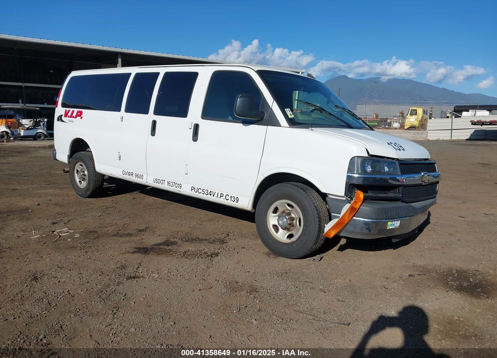 2016 CHEVROLET EXPRESS 3500 LT VIN: 1GAZGPFG5G1288255