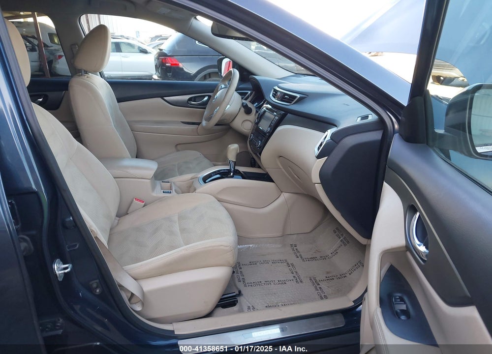2015 NISSAN ROGUE SV VIN: 5N1AT2MK7FC873203