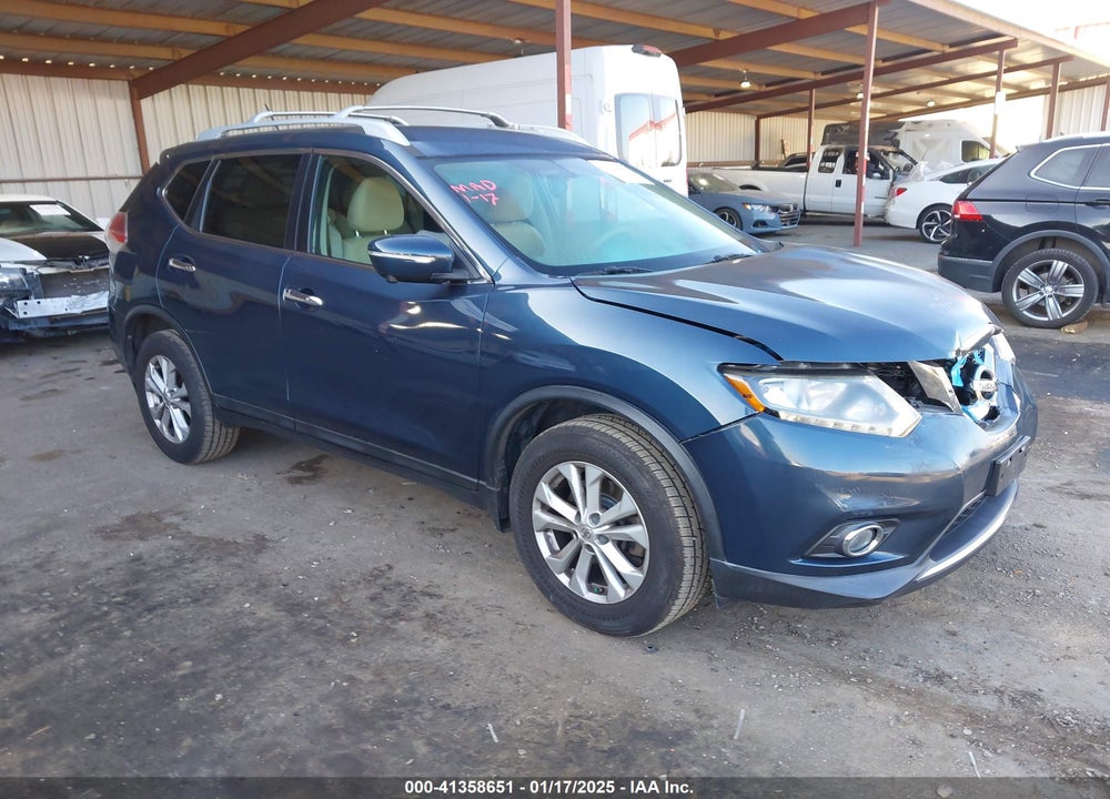 2015 NISSAN ROGUE SV VIN: 5N1AT2MK7FC873203