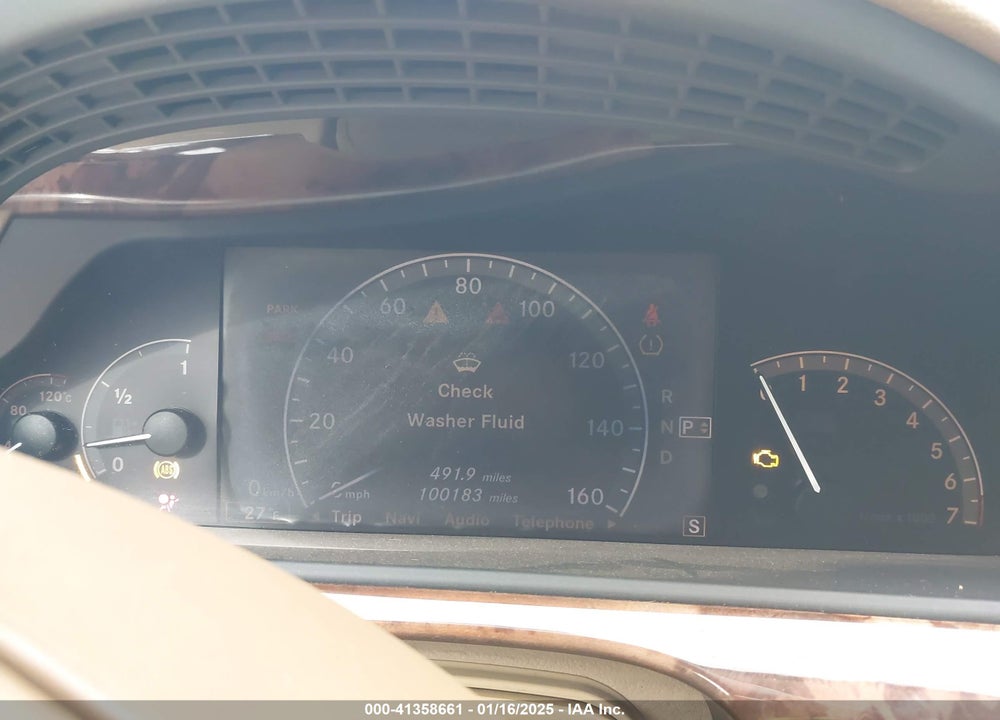2008 MERCEDES-BENZ S 550 VIN: WDDNG71X58A239285