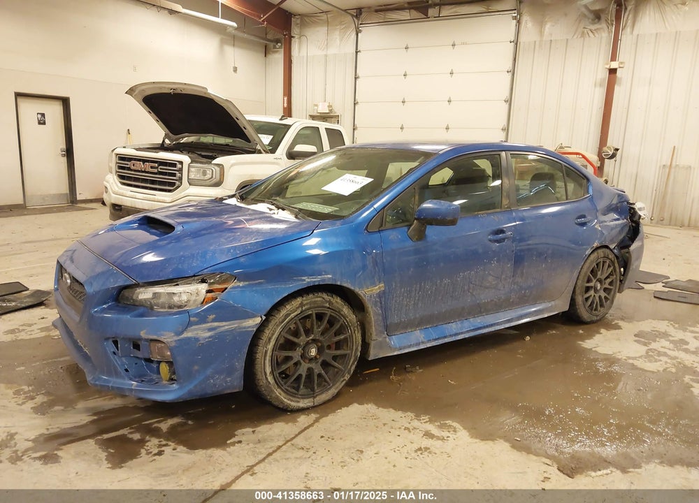 2015 SUBARU WRX VIN: JF1VA1J62F9834275
