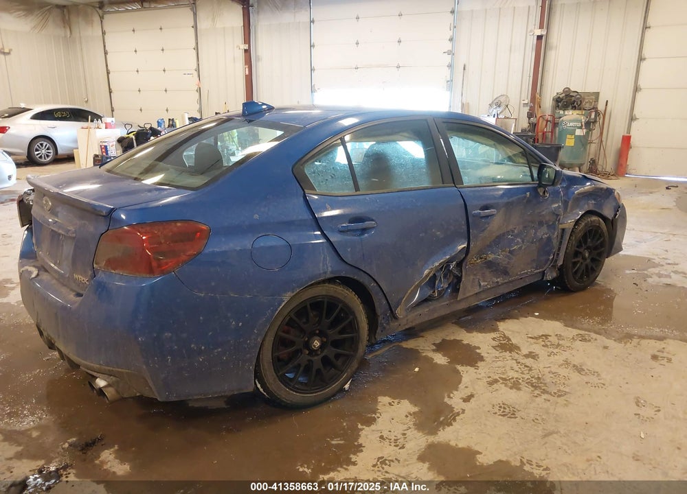 2015 SUBARU WRX VIN: JF1VA1J62F9834275