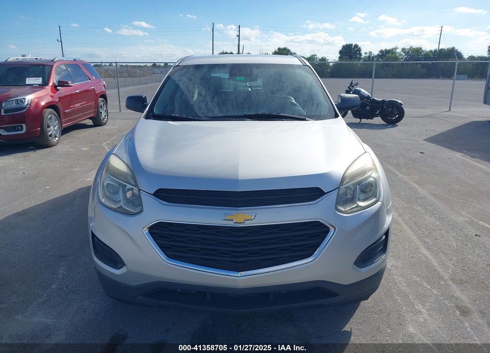 2016 CHEVROLET EQUINOX LS VIN: 1GNALBEK9GZ102539