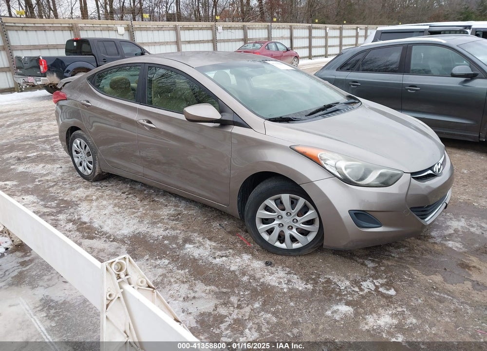 2011 HYUNDAI ELANTRA GLS VIN: 5NPDH4AE7BH031909