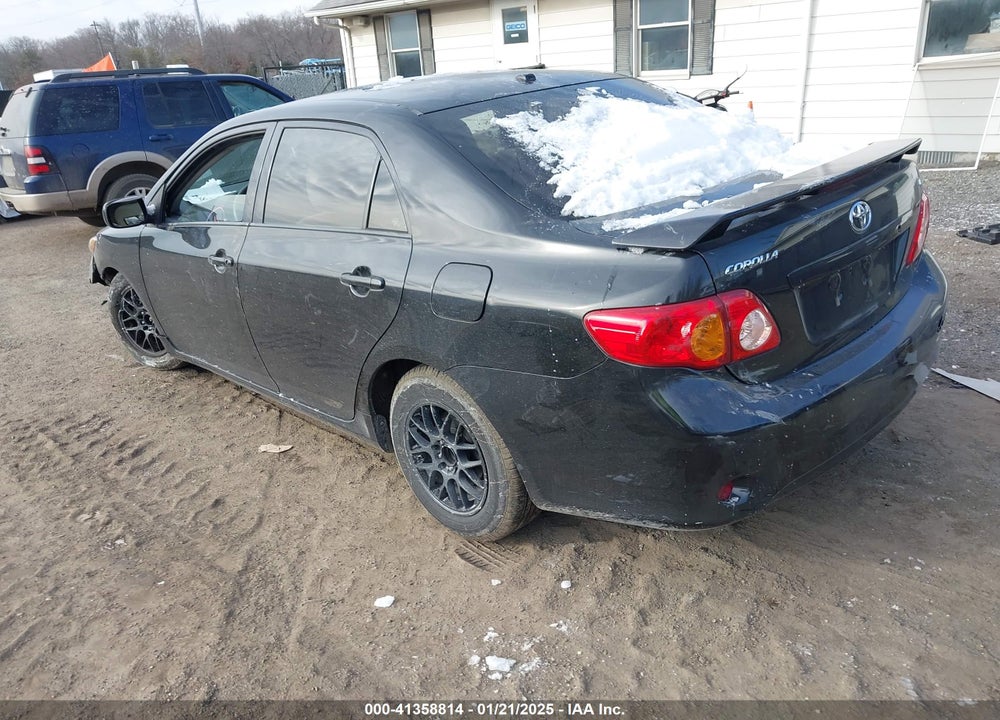 2009 TOYOTA COROLLA VIN: 2T1BU40E69C009191