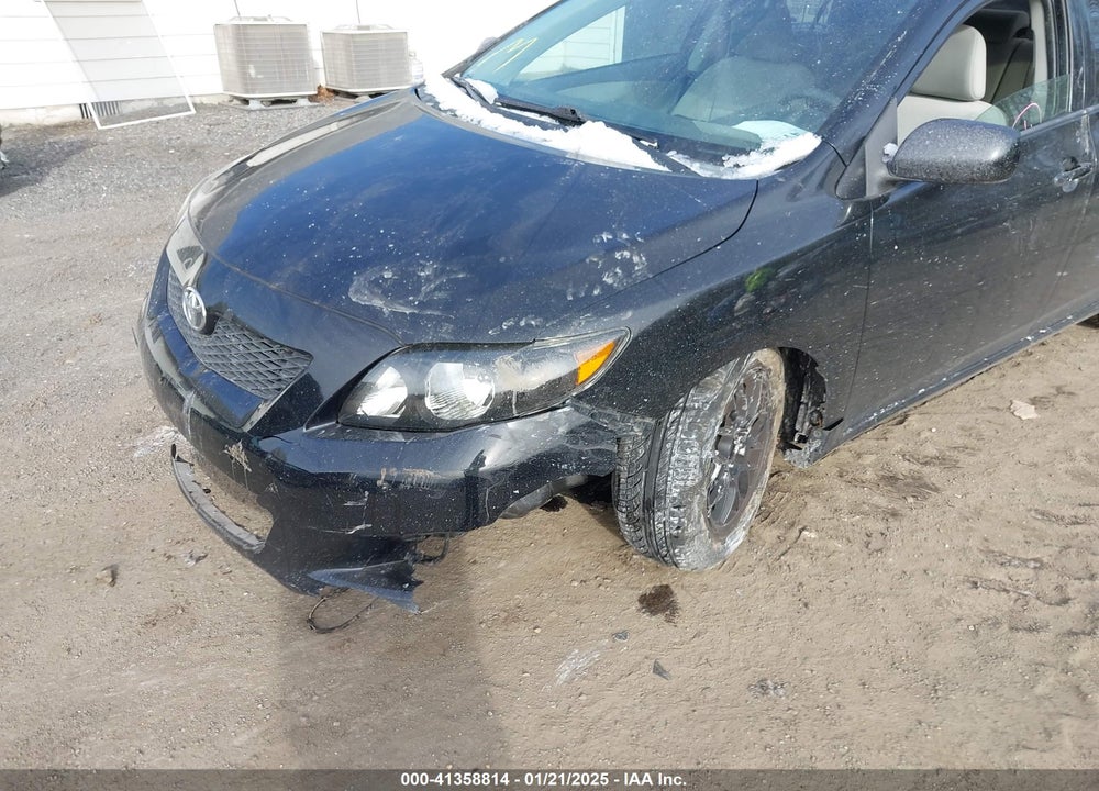 2009 TOYOTA COROLLA VIN: 2T1BU40E69C009191