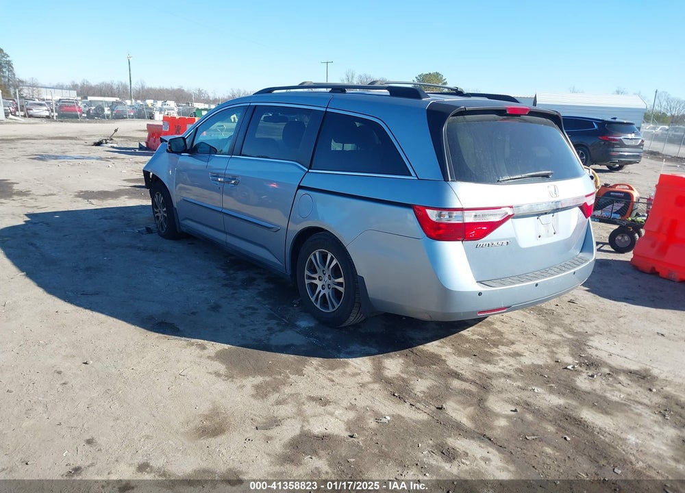 2011 HONDA ODYSSEY EX-L VIN: 5FNRL5H67BB005074