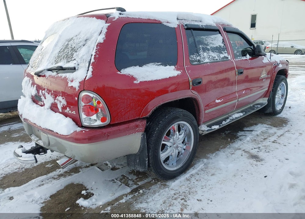 2001 DODGE DURANGO VIN: 1B4HS28N11F505629